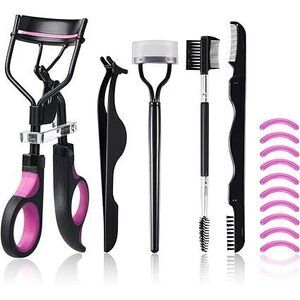 Eyelash Curlers Kit For Women W Lash Curler, Eyelash Comb Seperator, 3 In1